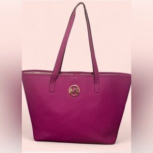 Michael Kors Fuchsia Tote Bag
